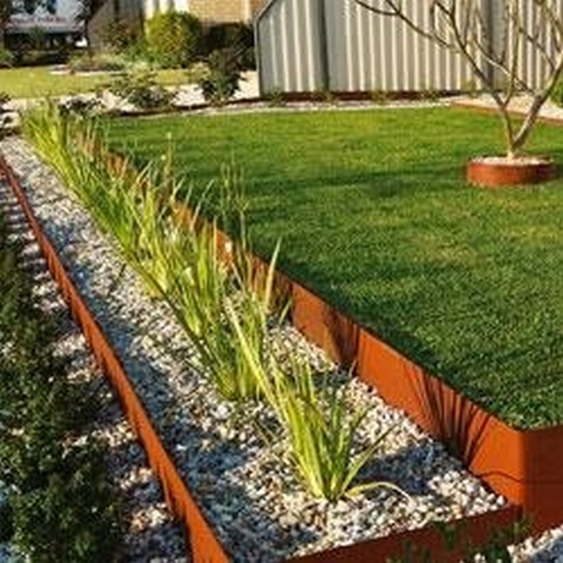Corten Garden Edging | Simple to install | Cor-Ten-Steel NZ
